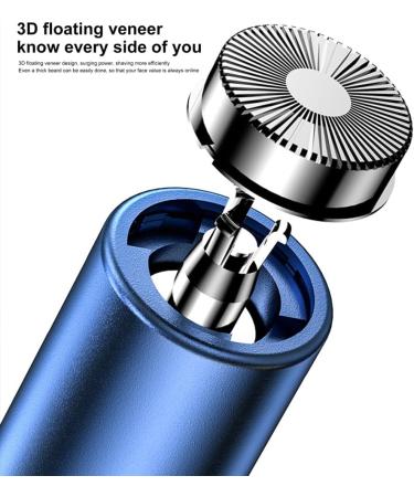 Face Nose Hair Clipper IPX5 Waterproof Multifunction Trimmer Shaving Safety Removal Trimming Bathroom Washroom Blue No 2 Blue No 2 - Buy Online on GoSupps.com