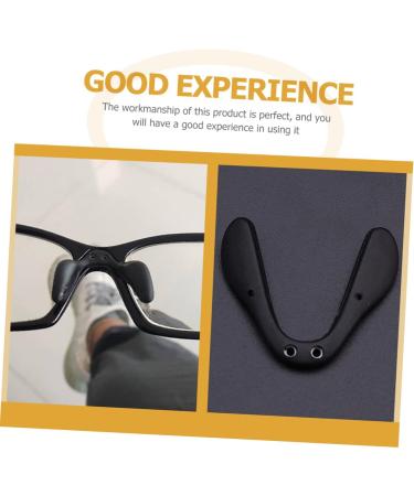 Healeved 6 pc U-Shaped Screw Nose Pads for Sunglasses & Glasses - Universal Silicone Saddle Set for Comfort & Stability - Buy Online on GoSupps.com