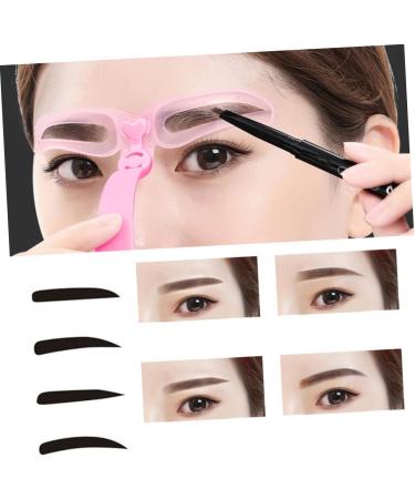 NOLITOY 1 Set Eyebrow Ruler Eyebrow Stencil Kit Eyebrow Stencils Template Tool Make up - Buy Online on GoSupps.com