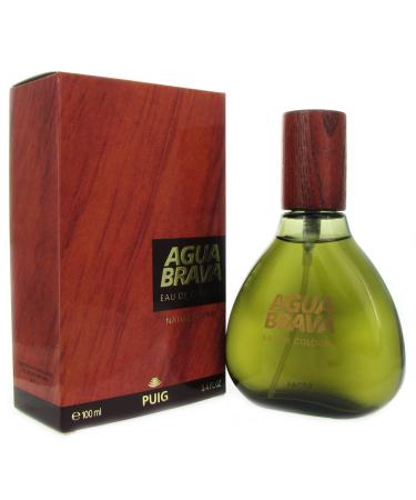 Puig Agua Brava Eau de Cologne Spray for Men 3.4 Ounce