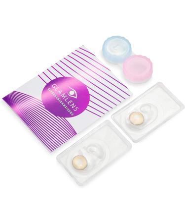 Glamlens Mirel Brown Colored Contact Lenses - Natural Silicone Comfort - -0.75 Diopters - 1 Pair (2 Pieces) - International Shipping Available - Buy Online on GoSupps.com