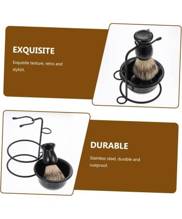 Professional Beard Shaving Set - Wear-Resistant Brush & Bowl for Men | Premium Shaving Supplies International Shipping - Buy Online on GoSupps.com