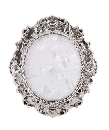 Nail Gel Display Frame Retro Nail Artwork Display Frame Polish Color Acrylic Gel Tips Display Manicure Salon Accessory(Sliver)