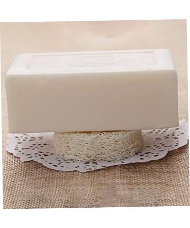 Organic Natural Loofah Slices for Soap Making - 50 Pieces | Organic Soap Making Supplies and Cleaning Sponge - Buy Online on GoSupps.com