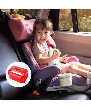 Buy 2 Red Car Door Locks & Child Safety Belt Locks | Secure Your Child with Solid Car Seats - International Shipping - Buy Online on GoSupps.com