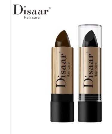 DISAAR BEAUTY Disaar Beauty Hair Care Balm Hide White Grizzle Hair Color Lipstick 10G (BROWN) - Buy Online on GoSupps.com