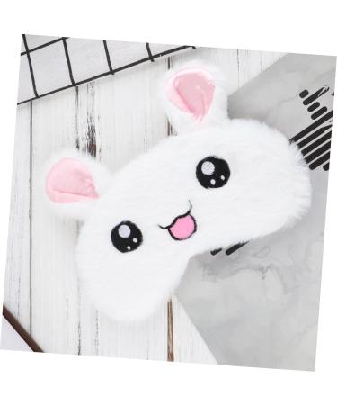FOMIYES 3 Pcs Travel Eye Mask Set | Plush Rabbit Eye Masks for Adults & Kids | Soft & Fluffy Eye Shades for Sleep & Relaxation - Buy Online on GoSupps.com