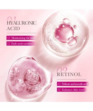 Neck Firming Cream Lifting and Tightening Neck Cream with 3X Hexapeptide Collagen Retinol - Smooth Wrinkles Reduces Neck Lines - 50g - Buy Online on GoSupps.com