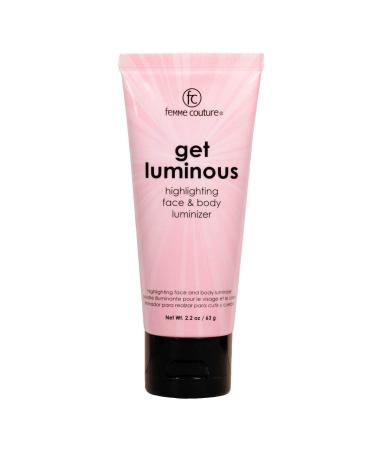 Femme Couture Get Luminious Highlighting Face & Body Luminizer Pink Sparkle 3 Pack