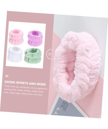 CALLARON 4paires Lot Bracelets Souples Adapt s Au Lavage Facial Et Aux Soins Spa Confortables Et lastiques - Buy Online on GoSupps.com