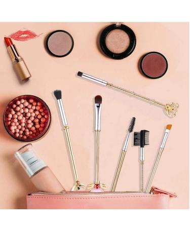 8PC Sailor Moon Makeup Brush Set - Softborn Blending Brushes & Pink Bag | International Shipping Available - Buy Online on GoSupps.com