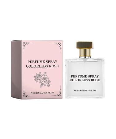 Rose Perfume Spray for Women Elegant and Charming Eau de Toilette Long Lasting Fresh Fragrance Date Perfume for Women Enhance Charm & Confidence (100ML / 3.4Fl.Oz) Pink - Buy Online on GoSupps.com