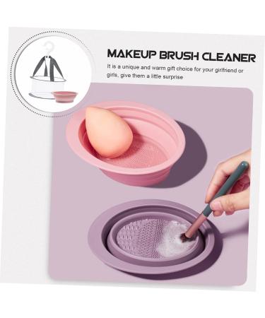 FRCOLOR 1 Set Makeup Brush Cleaning Silico Brush Cleaner Esponjas Para Maquillaje Brush Cleaning Pad Cosmetic Brush Cleaner Mat Makeup & Tools Cleaning Brush Fabric Not Hurt - Buy Online on GoSupps.com