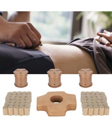 NSXAYIWE Moxibustion Box - Portable Acupuncture Moxa Treatment at Home with Magnetic Pillow - Buy Online on GoSupps.com