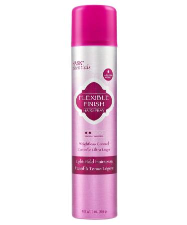 Hask Flexible Finish Hairspray 9 Ounce