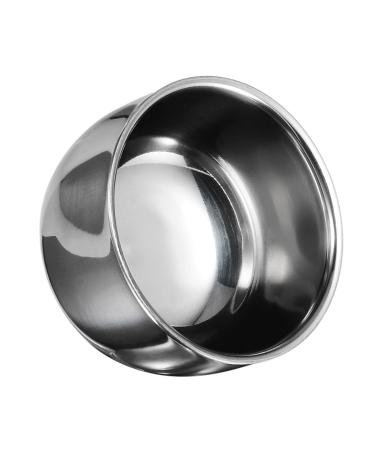 Oshni shaving soap peel made of stainless steel soap cup shell made of metal hairdresser accessories shaving soap cum for Valentine's Day gifts birthday