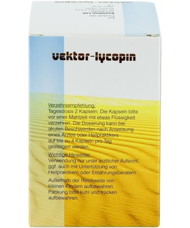 Buy Vector Lycopin Capsules 180 St - Powerful Antioxidant for Health | International Shipping Available - Buy Online on GoSupps.com