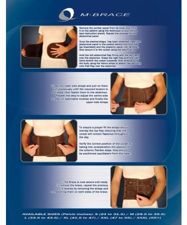 M-Spine Lumbar-Sacral Brace | XX-Large 2X-Large | Grey | International Shipping Available - Buy Online on GoSupps.com