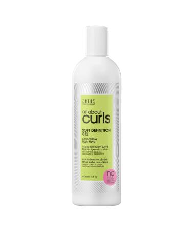 All About Curls Soft Definition Gel | Crunchless Light Hold | Define  Moisturize  De-Frizz | All Curly Hair Types Soft Definition Gel 15 Fl Oz (Pack of 1)