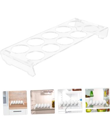 Angoily Egg Fridge Bin Fridge Egg Organizer Refrigerator Fridge Egg Holder Egg Fridge Organizer Egg Tray Egg Carton - Buy Online on GoSupps.com