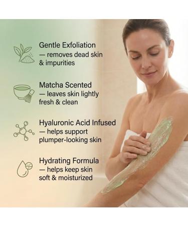 My Beauty Spot Scented Body Scrub for Women - Matcha Scented Body Scrub Natural Exfoliating Body Scrub Skin Exfoliator Infused with Hyaluronic Acid Romoves Dead Skin From Body - Extra Large 500 ml. - Buy Online on GoSupps.com