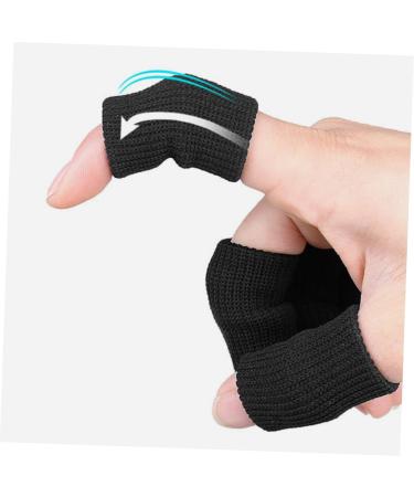 NOLITOY Elastic Finger Splint Protector - Non-Skid Sports Finger Sleeves for Basketball Players - 1 Set of Protective Finger Cots - Buy Online on GoSupps.com