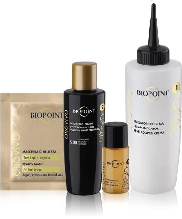  BIOPOINT Biopoint Orovivo Hair Dye Light Brown 5.0 60 ml - Buy Online on GoSupps.com