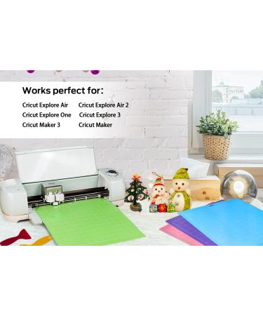 Colemoly 12x12 Cutting Mat 9 Pack Variety for Cricut - Scrapers, Sticky Cricket Cut Card, Non-Slip Replacement Accessories - Standard Strength - 12x12in (9 pack) - Buy Online on GoSupps.com