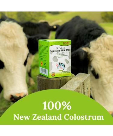 Hi Well Premium Grass-Fed Colostrum Milk 1500 - 120 Tablets - Buy Online on GoSupps.com