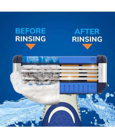 BIC EasyRinse Men's Disposable Razors - 4 Blades, 2 Count Pack for Smoother Shave with Less Irritation - Buy Online on GoSupps.com