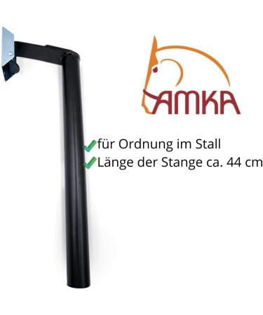 AMKA Foldable Saddle Holder Set - 2 Pieces with Hook for Easy Storage | Perfect for Equestrians - International Shipping Available - Buy Online on GoSupps.com