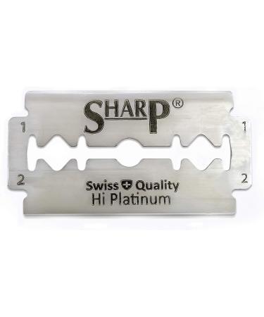  Razor Blades Club Pack of 100 Sharp Hi Platinum razor blades - Buy Online on GoSupps.com
