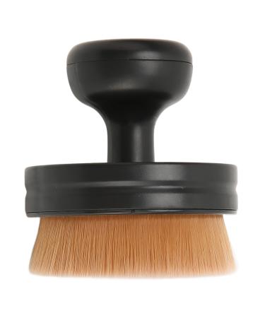 Flat Top Foundation Makeup Brush with Protective Cover Soft and Dense Ideal for Liquid Powder Concealer Cream Blush Carefully Designed Stamp Style Handle Dustproof Cover