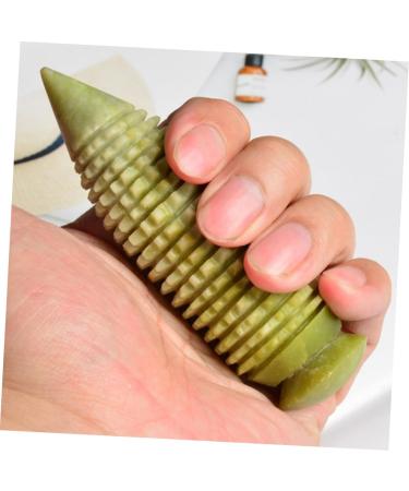Minkissy 3-Piece Jade Massage Roller Set - Multi-Purpose Fitness & Muscle Massage Tool Natural Jade Body Massager for Gym & Home Use - Buy Online on GoSupps.com