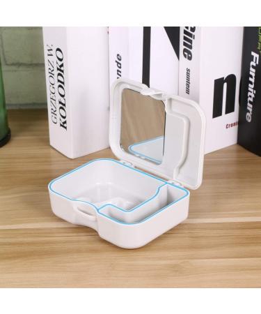 Faruta Denture Care Box - Travel Etui for False Teeth with Mirror Brush & Holder | Perfect for Adults - Buy Online on GoSupps.com