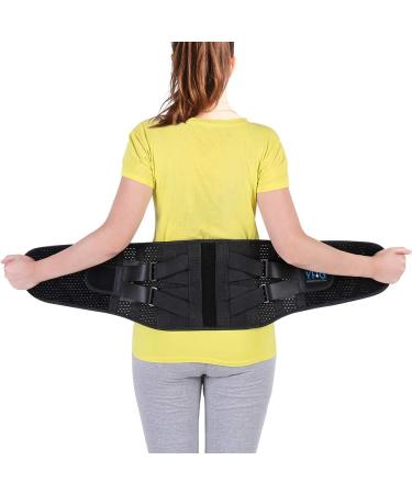 Adjustable Waist Support Belts for Men & Women - Double Pressure Breastfeeding & Lumbar Support with Breathable Mesh Design - Buy Online on GoSupps.com