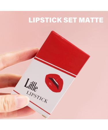 CHAKAE 4 Pack Matte Lipsticks for Women Long Lasting Highly Pigmented Moisturizing Lipstick Creamy Texture - Buy Online on GoSupps.com
