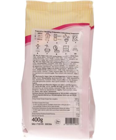 FunCakes Vegan Vanilla Cake Mix - 400g | Perfect for Vegan Apple Pie & Carrot Cake - Buy Online on GoSupps.com