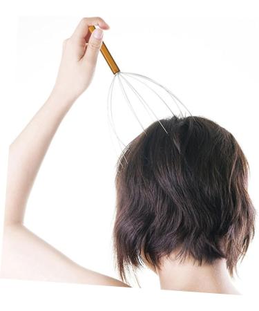Healvian 12 PC Metal Spatula Head Massager & Scalp Tool | Stress Relief Handy Head Massage Device for Ultimate Relaxation - Buy Online on GoSupps.com