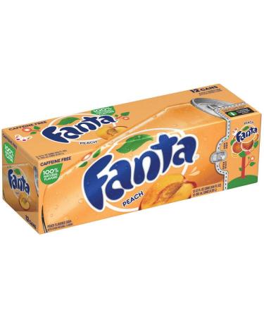 Fanta Peach (36x355ml) Peach 355 ml (36 pack)