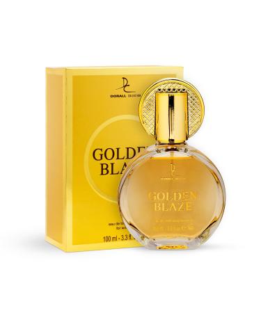 GOLDEN BLAZE BY DORALL COLLECTION PERFUME FOR WOMEN 3.3 OZ / 100 ML EAU DE PARFUM SPRAY - Buy Online on GoSupps.com
