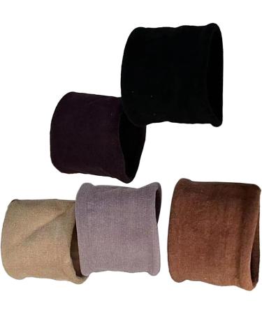 Hair Elastics No Damage Wide Hair Bands Hair Elastics | Hair Accessories Seamless Elastics Rubber Bands No Damage Ponytail Holders Pony Tails Hair Ties - Buy Online on GoSupps.com