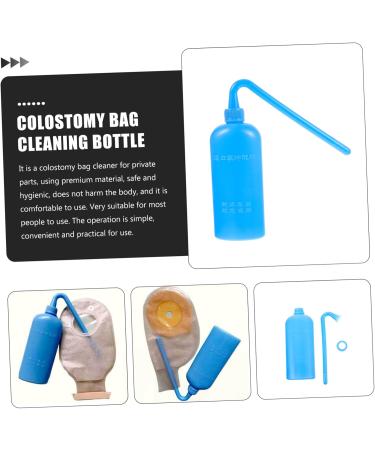 Gleavi Stoma Bag Cleaning Bottle - Leak-Proof Cleaning Tool for Bluish Cleaning Agent | Essential Stoma Supply for International Shipping - Buy Online on GoSupps.com