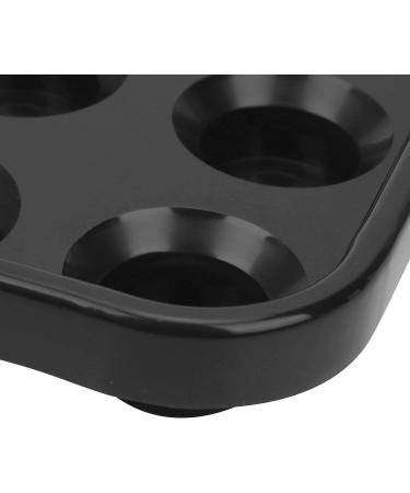 Portable AntiDrop Billiard Ball Holder Tray - 16 Holes for Snooker Pool Halls (Black) - Buy Online on GoSupps.com