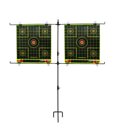 Atflbox Adjustable Shooting Target Stand for Outdoor,Paper Shooting Target Stand,Range BB Gun, Airsoft,Airgun A-Target Stand - Buy Online on GoSupps.com