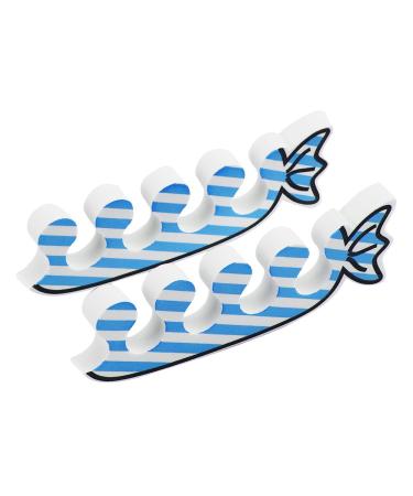 DomeStar Toe Separators Set - 24PCS Soft Foam Toe Cushions, Finger Separator Tool in 3 Colors for Party Spa Supplies - Buy Online on GoSupps.com