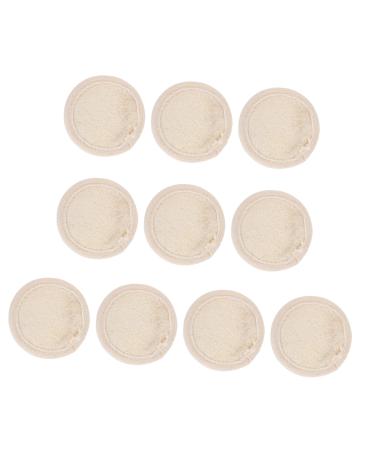 1 Set Loofah Face Wash Loofah Makeup Puff Loofah Puff Natural Loofah Face Accessories Makeup Depotting Kit Makeup Sponge Loose Powder Puff Round Miss Makeup Set Make up