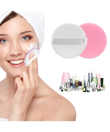 Buy Molain Round Beauty Blender Pads - 8-Part Soft Makeup Sponge Set | Perfect for Primer Concealer & Cream - Smooth Blending Applicator (Pink Rose) - Buy Online on GoSupps.com