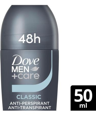 Dove Men+Care Lot de 3 d odorants roll-on Classic 48 heures de protection contre la transpiration et les odeurs avec parfum frais et propre de longue dur e format voyage 50 ml - Buy Online on GoSupps.com