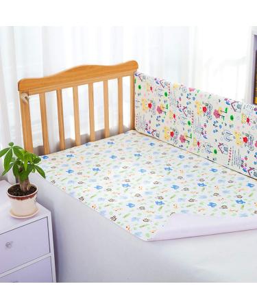 Waterproof Baby Diaper Pad (4 Pack) | Portable & Washable Changing Mat 30x45 cm for Indoor/Outdoor/Travel - Buy Online on GoSupps.com